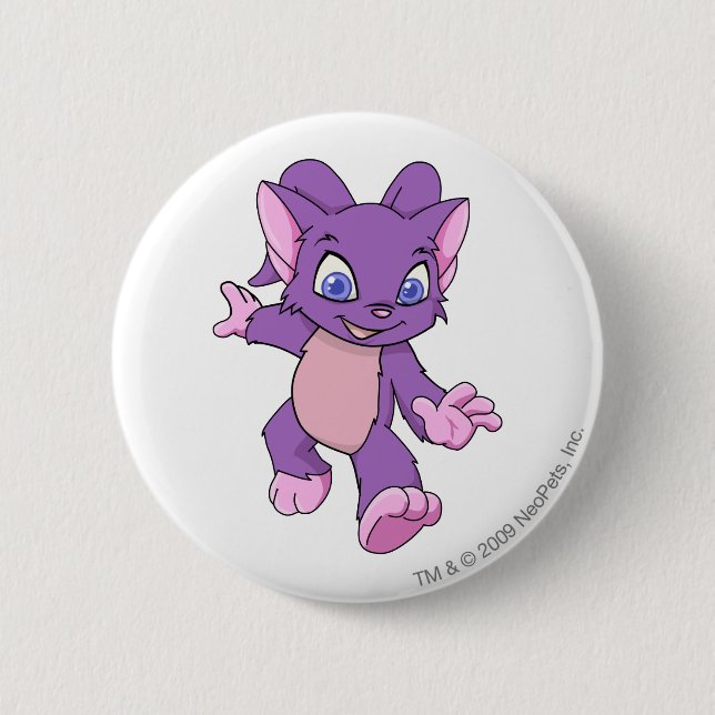 Acara Purple 6 Cm Round Badge (Front)
