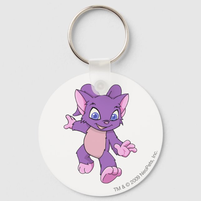 Acara Purple Key Ring (Front)