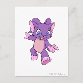 Acara Purple Postcard
