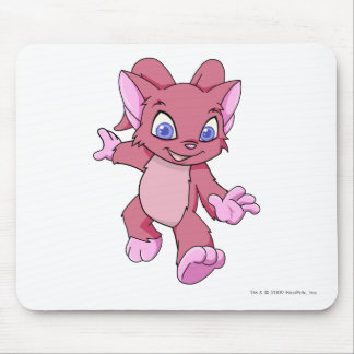 Acara Red Mouse Mat