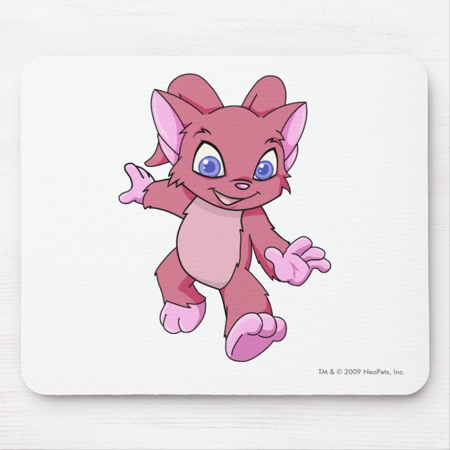 Acara Red Mouse Mat (Front)