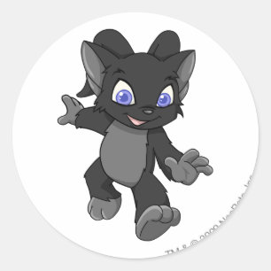 Acara Shadow Classic Round Sticker