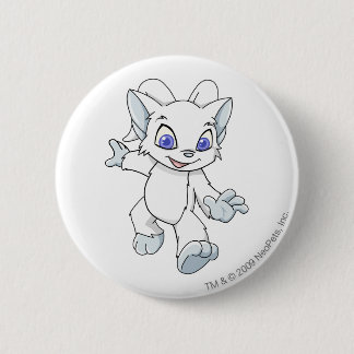 Acara White 6 Cm Round Badge