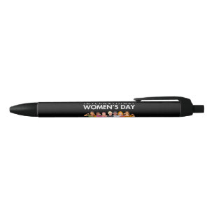 Accelerate Action International Women’s Day 2025 Black Ink Pen