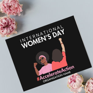 Accelerate Action International Women's Day 2025 Postcard