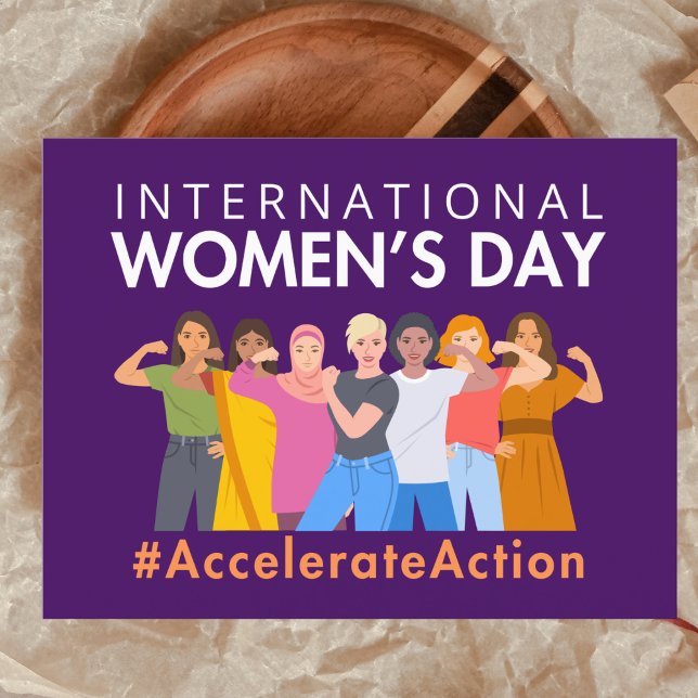 Accelerate Action International Women's Day 2025 Postcard (Creator Uploaded)