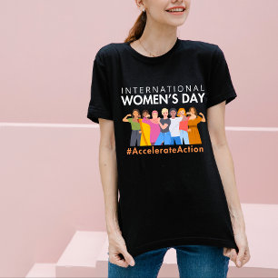 Accelerate Action International Women's Day 2025 T-Shirt