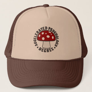 Accelerated Psychology Degree - Psychedelics, Red Trucker Hat