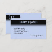 Accent Blue Business Card (Front/Back)