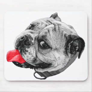 Accent Bulldog Desk Mouse Mat
