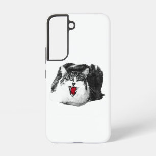 Accent Guard, Shaded Meow Samsung Galaxy Case