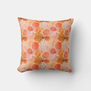 Accent Pillow-Autumn Leaves Cushion