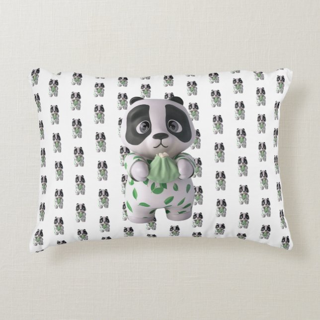 Accent Pillow - Panda (Front)