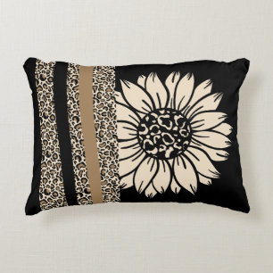 Accent Pillow Sunflower Safari 