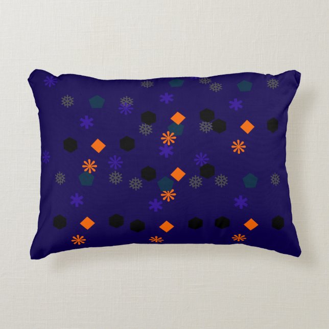 Accent Pillow - Unique Geometric Pattern (Front)