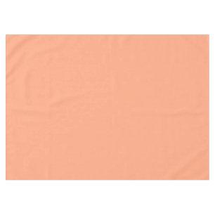 Accent Salmon Pink Colour Customisable Tablecloth