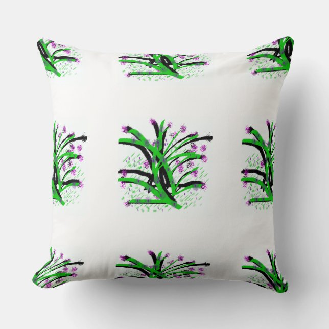 Accent Shrub Decorative  Cushion (Front)