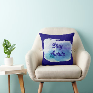 Accent Throw Pillow 16x16" Custom Text & Size