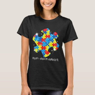 Accept Adapt Advocate Autism Awareness T-Shirt