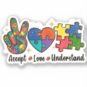 Accept, Love, Understand Autism Awareness