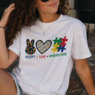 Accept Love Understand, Autism Awareness T-Shirt
