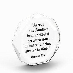 ACCEPT ONE ANOTHER  PHOTO BLOCK