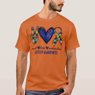 Accept Understand Love Autism Awareness Autism Mo T-Shirt