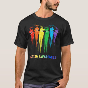 Accept Understand Love Autism Awareness In April 1 T-Shirt