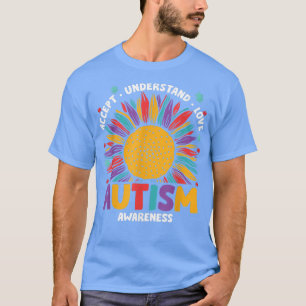Accept Understand Love Autism Awareness Puzzle Aut T-Shirt