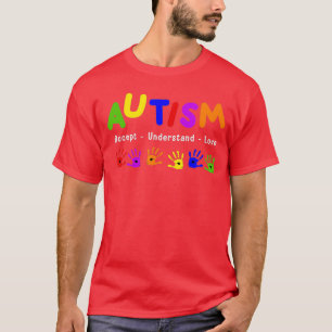 Accept Understand Love Autism Awareness Puzzle Aut T-Shirt