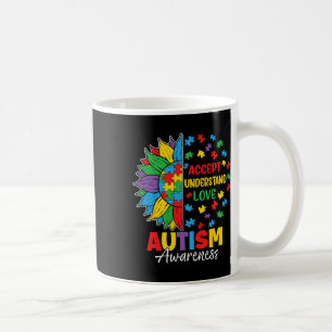 Accept Understand Love Autism Day Coffee Mug