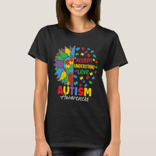 Accept Understand Love Autism Day T-Shirt