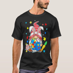 Accept Understand Love Gnome Autism Awareness East T-Shirt