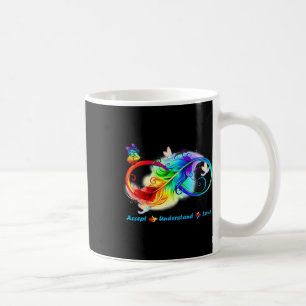 Accept Understand Love Infinity Butterfly Coffee Mug