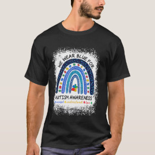 Accept Understand Lover We Wear Blue For Autism Aw T-Shirt