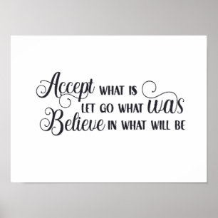 Accept What IS..... Poster