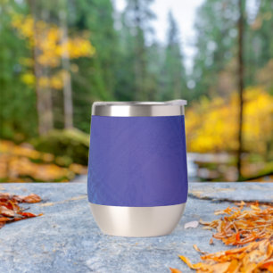 Acceptance Blue Indigo Violet Shibori Pattern