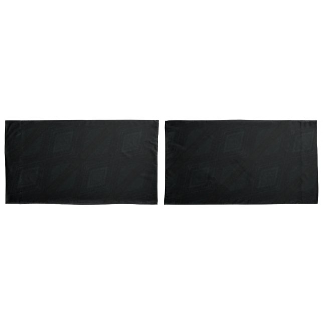 Acceptance | Dark Abstract Texture Pillowcase (Front-Set)