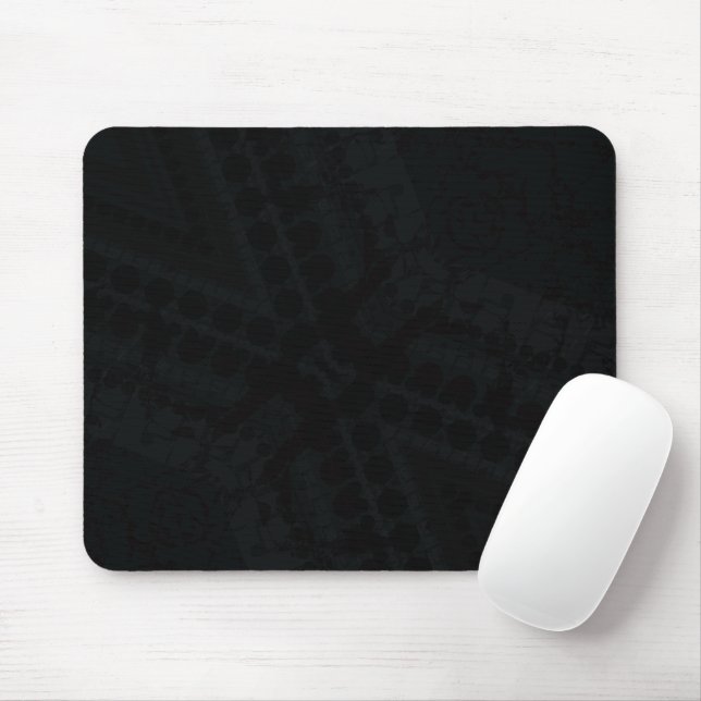 Acceptance | Dark Boho Texture Mouse Mat (With Mouse)