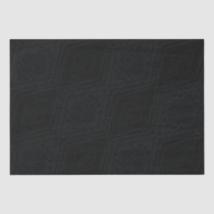Acceptance   Dark Geometric Texture Tissue Paper