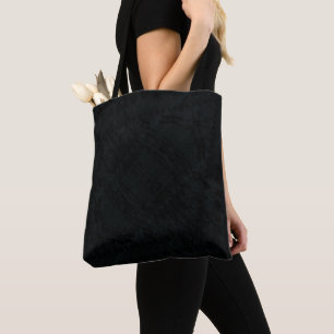 Acceptance Dark Geometric Texture Tote Bag