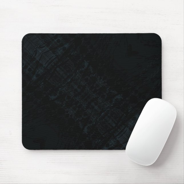 Acceptance | Dark Shibori Texture Mouse Mat (With Mouse)