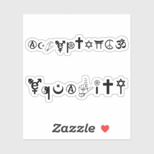 Acceptance Equality Symbols 1