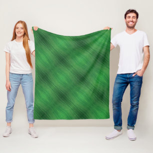 Acceptance   Green Eclectic Boho Pattern Fleece Blanket