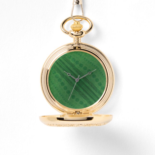 Acceptance | Green Eclectic Boho Pattern Watch (Front)