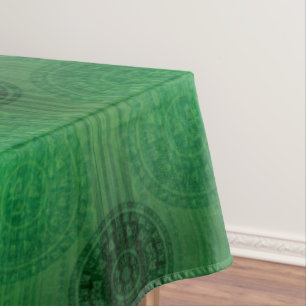 Acceptance   Green Meditation Medallions Tablecloth
