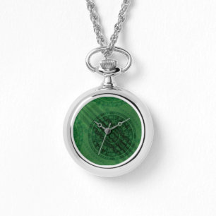 Acceptance   Green Meditation Medallions Watch