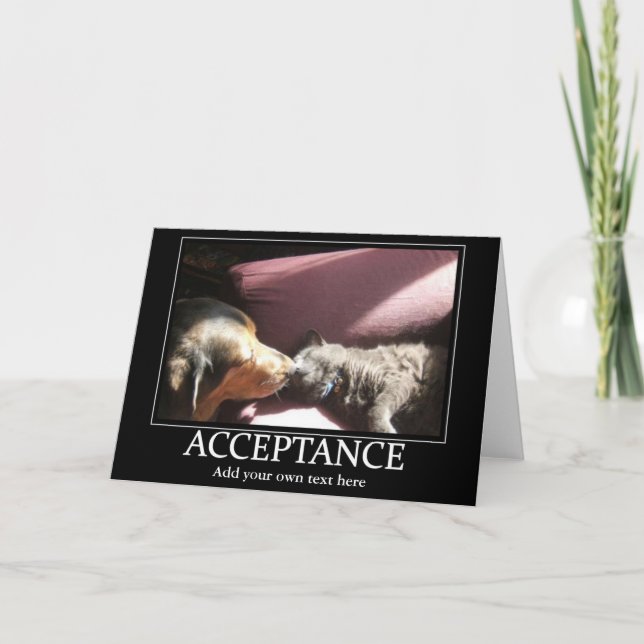 Acceptance Inspire card (Front)