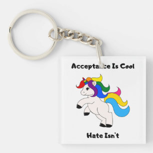 Acceptance Is Cool Key Ring