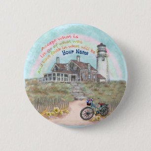 Acceptance Lighthouse 6 Cm Round Badge